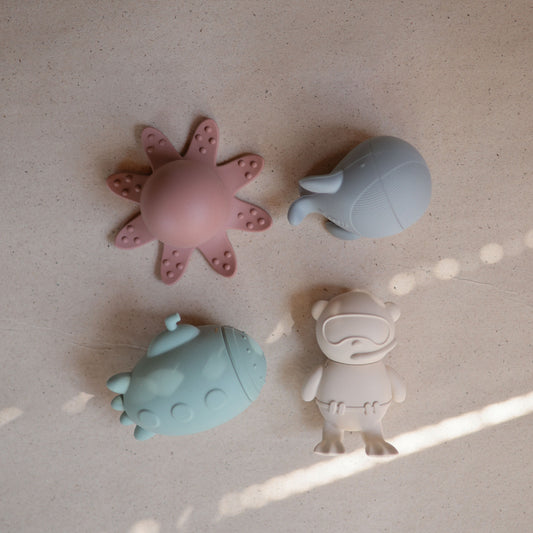 Mushie Sealife Bath Play Set