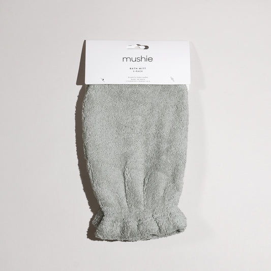 Mushie Organic Cotton Bath Mitts