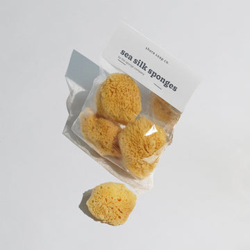 Sea Silk Sponges - Pack of 3