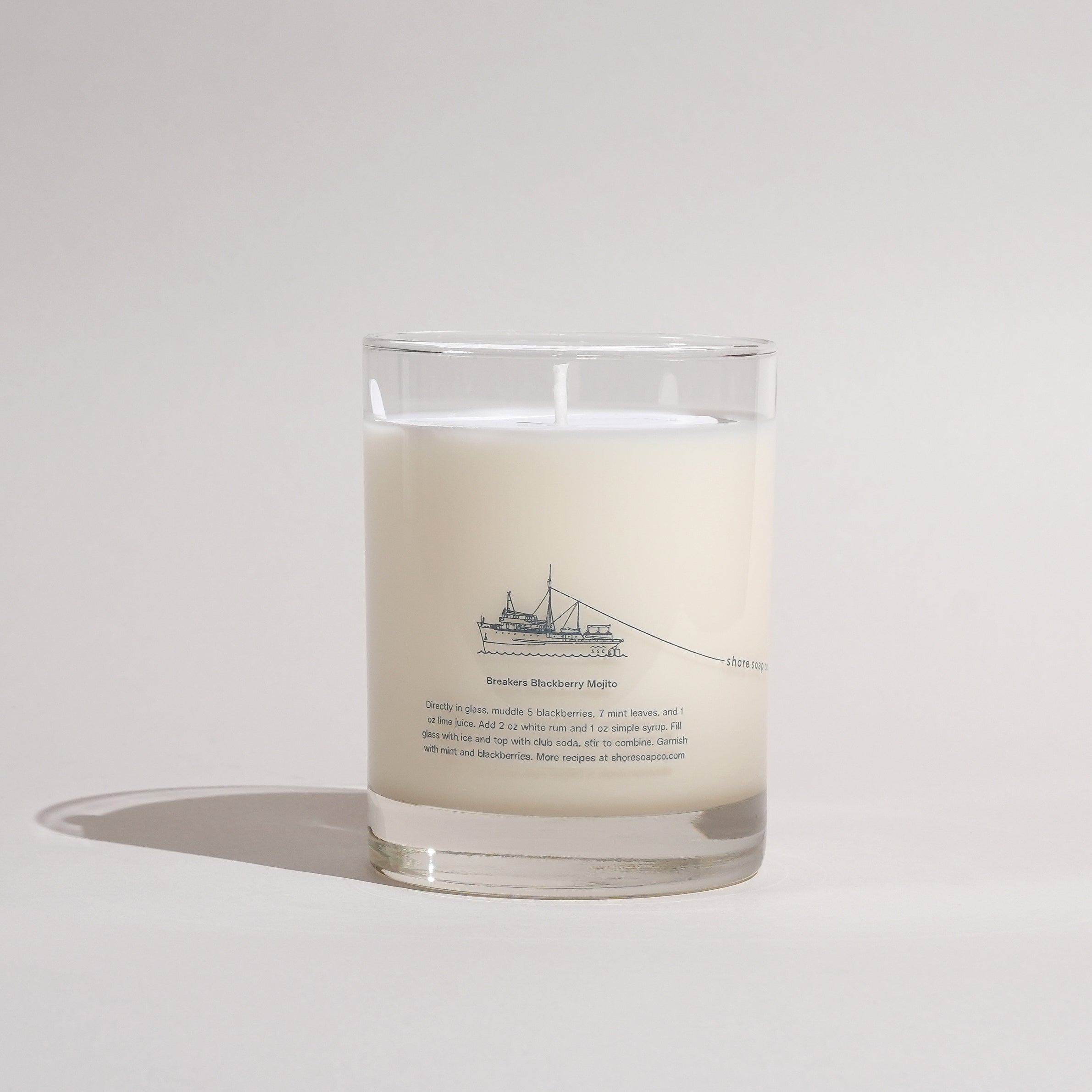 【SIN GARAGE】おしゃれボトルライト GLENSCOTIAハンドメイド Smooth Sailing Candle
