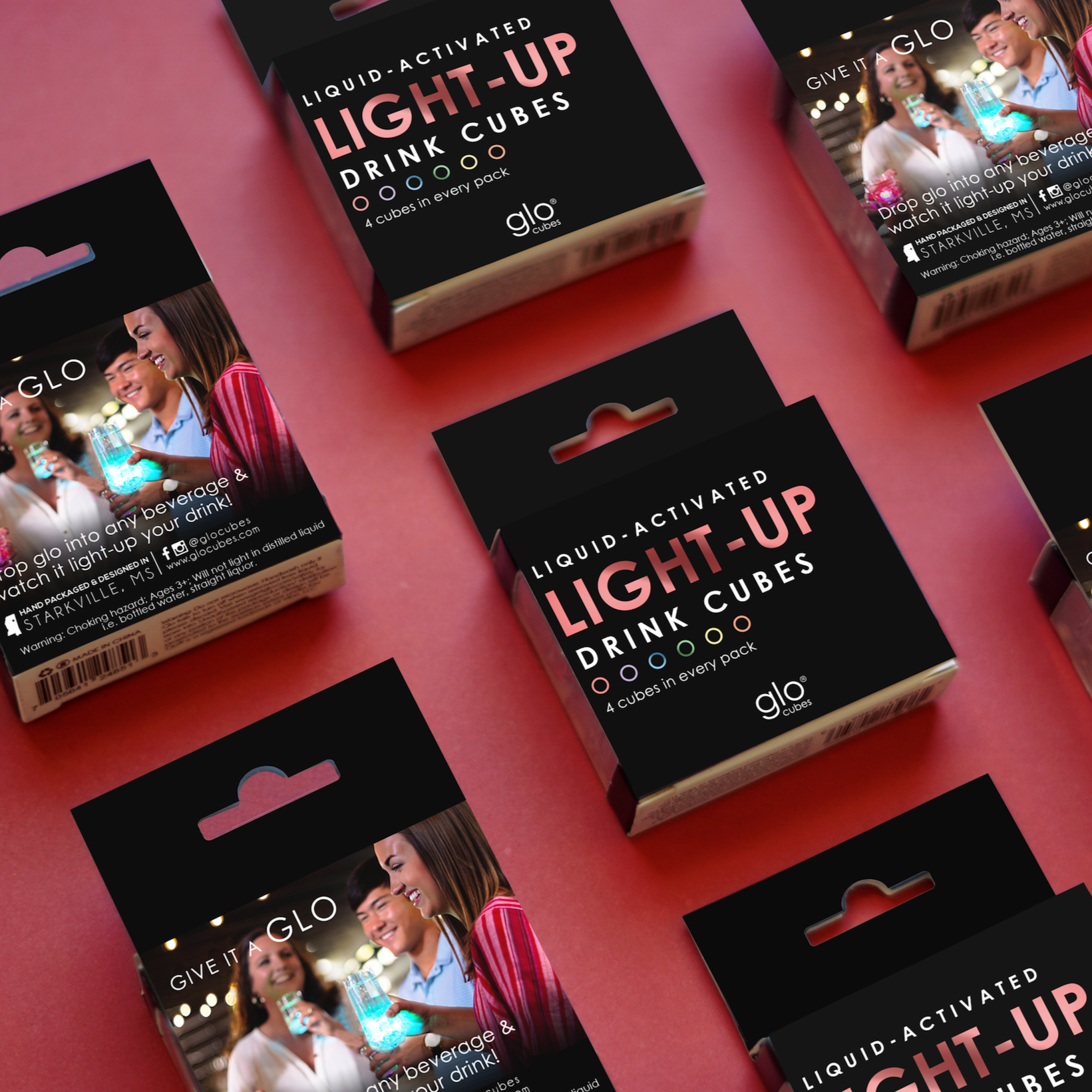Glo® Light-Up Drink Cubes